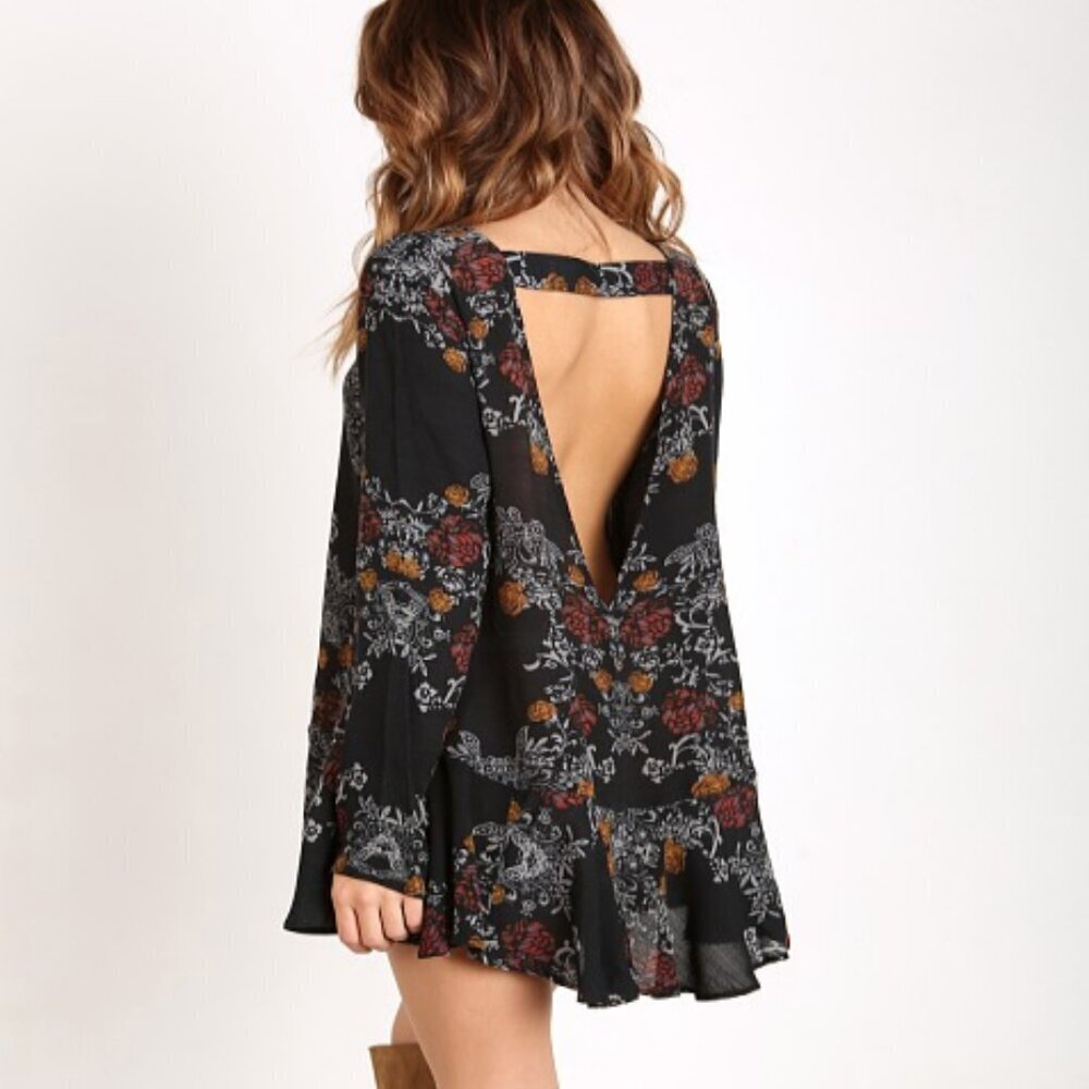 FREE PEOPLE SMOOTH TALKER MINI DRESS OR TUNIC - Picture 2 of 6